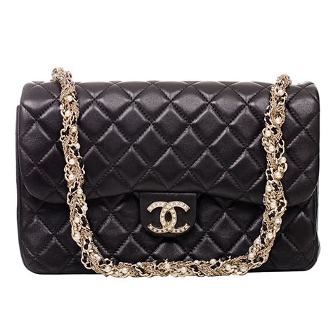 chanel 94305 black|chanel lambskin.